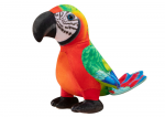 Pliu&scaron;inis žaislas papūgos Lean Toys, raudona sp., 20 cm