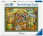 Dėlionė Ravensburger Best Disney Themes, 50 cm x 70 cm, 500 vnt., įvairių spalvų
