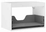 Spintos rėmas Mexen Box-A, 44.2 cm x 70 cm, 47 cm, balta matinė sp.