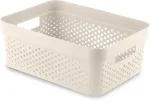 Daiktadėžė, daiktų saugojimo Curver Infinity, 11 l, balta sp., 36 x 27 x 14 cm