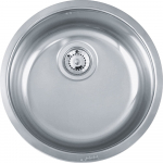 Virtuvinė plautuvė Franke Rambla RAL 610-38, nerūdijantysis plienas, 43 cm x 43 cm x 18 cm, sidabro sp.