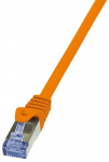 Laidas Logilink CAT 6 S/FTP CQ3048S RJ-45 8P8C, RJ-45 8P8C, 1.5 m, oranžinė sp.