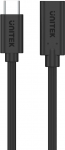 Kabelis Unitek USB-C male - USB-C female C14086BK-1M USB-C male, USB-C female, 1 m, juoda sp.