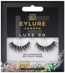 Priklijuojamos blakstienos Eylure Luxe 3D Millennium, juoda sp.