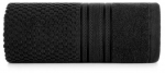 Vonios rank&scaron;luostis Davos 12, juoda sp., 140 cm x 70 cm