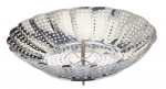 Garų sietelis Kitchen Craft, 23 cm, sidabro