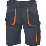 Darbiniai &scaron;ortai vyrams Cerva Emerton Stretch, oranžinė/pilka, 50 dydis