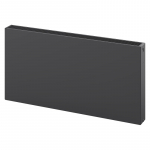Radiatorius Mexen Flat CF22, 40 cm x 40 cm, &scaron;oninio pajungimo, 455 W, grafito sp.
