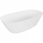 Vonia, laisvai pastatoma Mexen Como, 170 cm x 82 cm x 56 cm, ovalas, balta sp.