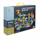 Magnetinis konstruktorius Light 25766, 110 vnt., įvairių spalvų