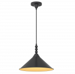 &Scaron;viestuvas kabinamas CosmoLight Ashford P01517BK, E27, 1 x 40 W