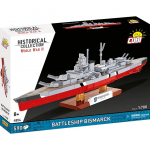 Konstruktorius Cobi Historical Collection Battleship Bismarck 4854, 590 vnt., įvairių spalvų