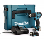 Gręžtuvas su akumuliatoriumi Makita DF332DSAJ, 10.8 V, 2 Ah