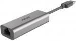 Adapteris Asus USB-C2500 USB, RJ-45, aliuminio sp.