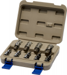 Komplektas Irimo HEX bit socket set 1/2" 4-17