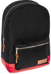 Mokyklinė kuprinė Starpak 281204, juoda sp./raudona sp., 14 cm x 30 cm x 45 cm