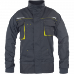 Darbinis &scaron;varkas vyrams Cerva Emerton Stretch, juoda sp./geltona sp., 50 dydis