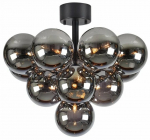 &Scaron;viestuvas lubų Markslojd Merlot, G9, 13 x 20 W, juoda sp.