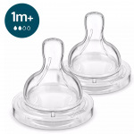 Čiulptukas buteliukui Philips Avent SCY762/02, 1 mėn., skaidri sp.