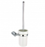 Tualeto &scaron;epetys Flory AK85088C, balta/chromo