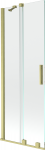 Vonios sienelė Mexen Velar II, 70 cm x 150 cm, brushed gold/grūdintas