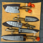 Virtuvinių peilių komplektas Katanaimi Custom DK1001F, 5 vnt.