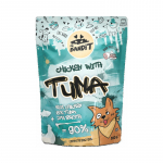 &Scaron;lapias &scaron;unų maistas Mr. Bandit, vi&scaron;tiena/tunas, 0.38 kg