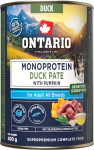 &Scaron;lapias &scaron;unų maistas Ontario Monoprotein Adult, antiena/moliūgas, 0.4 kg