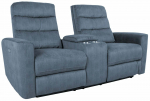 Sofa-reklaineris Home4you Gaston, mėlyna sp., 85 x 182 cm x 104 cm