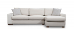 Kampinė sofa Hanah Home Loop 16, &scaron;viesiai ruda sp., de&scaron;ininė, 290 x 194 cm x 85 cm