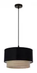 &Scaron;viestuvas kabinamas Candellux Lighting Sferia, E27, 1 x 60 W, ruda sp./juoda sp. / juoda sp., 25 x 15 cm