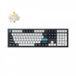 Belaidė žaidimų klaviatūra Keychron Q6 Max Wireless Q6M-M4 Gateron Jupiter Banana, Anglų (US), juoda sp.