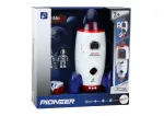 Žaislinis erdvėlaivis Lean Toys Pioneer, mėlyna sp./balta sp./raudona sp.