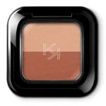 Akių &scaron;e&scaron;ėliai Kiko Milano Bright Duo, 1.8 g, peach/brick 03