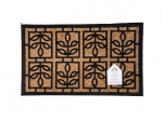 Durų kilimėlis Domoletti Rmcpao 030, ruda sp./juoda sp., 45 cm x 75 cm x 0.8 cm