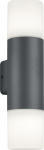 Sieninis lauko &scaron;viestuvas Trio Hoosic, 28W, E27, IP44, pilkas/antracito, 8.58 cm x 33 cm