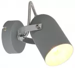 &Scaron;viestuvas sieninis Candellux Gray 91-66473, E27, 1 x 40 W, pilka sp. / pilka sp., 7 x 12 cm