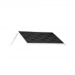 Bituminės čerpės, 100 cm, 31.7 cm, 3 m&sup2;