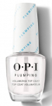 Vir&scaron;utinis nagų lako sluoksnis OPI Plumping Volumizing Top Coat, 15 ml