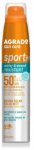 Kremas įdegio priežiūrai kūnui Agrado Sport SPF50, 200 ml