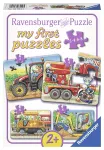 Dėlionė 4in1 Ravensburger At work 069545, 21 cm x 15 cm, 20 vnt., įvairių spalvų