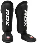 Blauzdų ir pėdų apsauga RDX Shin Instep Guards SGR-T1R, juoda sp., XL