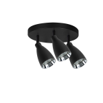 &Scaron;viestuvas darbo stalo Light Prestige Campana, GU10, 3 x 8 W, juoda sp.