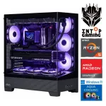 Stacionarus kompiuteris Intop RM91655 AMD Ryzen 5 7600X, DDR5 64 GB, SSD 1 TB, AMD Radeon RX 9060 XT 16 GB GDDR6, Windows 11 Pro