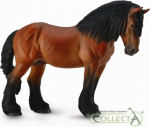 Žaislinė figūrėlė Collecta Ardenner Stallion Braun 88759, ruda sp.