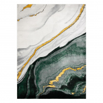 Kilimas vidaus Hakano Estema Marble, kreminė sp./žalia sp., 220 cm x 160 cm