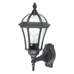 Sieninis lauko &scaron;viestuvas Elstead Lighting Ledbury 1, 60W, E27, IP44, juoda sp., 17.3 cm x 42.7 cm