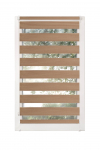 Ritininė užuolaida Mini Basic, ruda sp., 43 cm x 150 cm