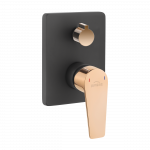 Potinkinis du&scaron;o mai&scaron;ytuvas Invena Midnight, juoda/rausvo aukso