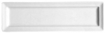 Lėk&scaron;tė desertinė RAK Classic Gourmet, 21 cm x 7 cm, balta sp.